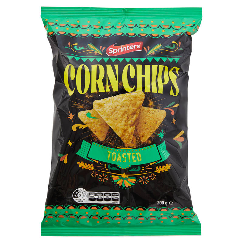 Corn Chips Toasted 200g