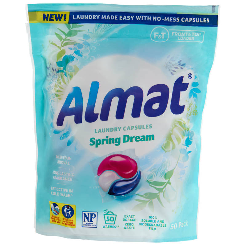 ALMAT Laundry Capsules 50 Pack