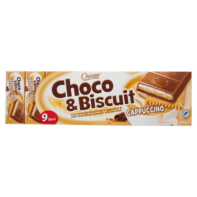 CHOCEUR Choco & Biscuit Cappuccino 300g