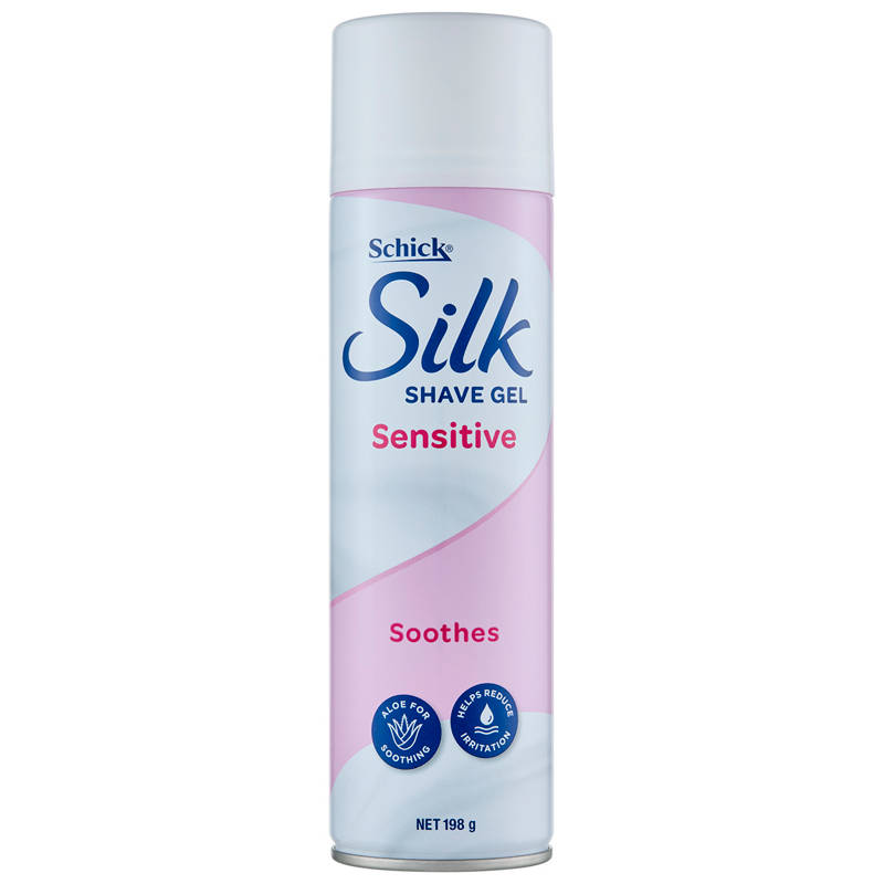 Shave Gel Silk Sensitive 198g