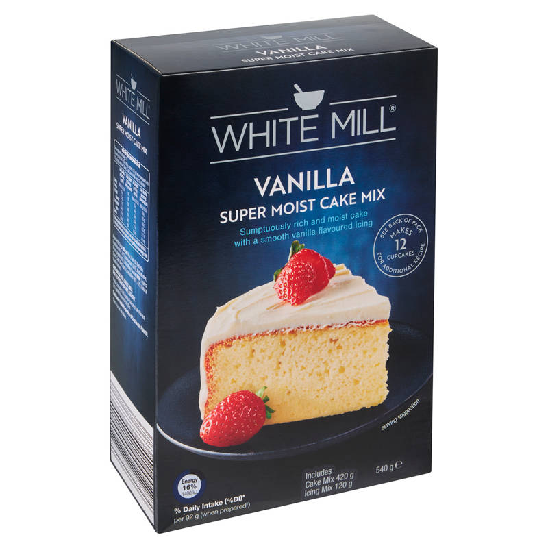 WHITE MILL Super Moist Vanilla Cake Mix 540g