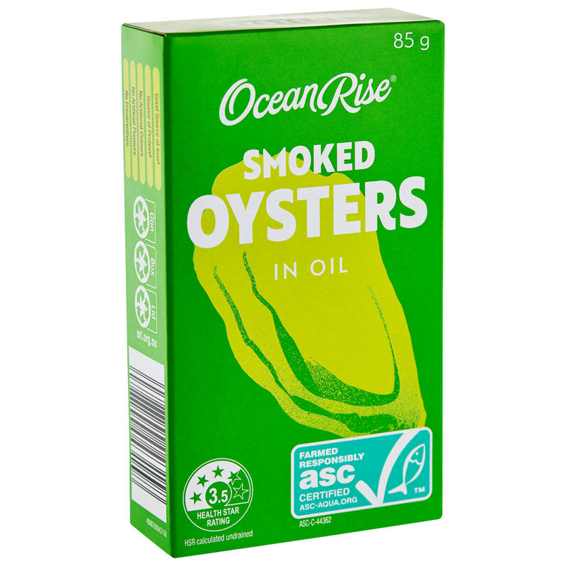 OCEAN RISE Smoked Oysters in Oil 85g