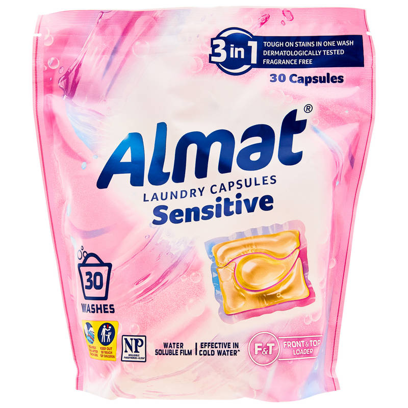 ALMAT Sensitive Laundry Capsules 30pk