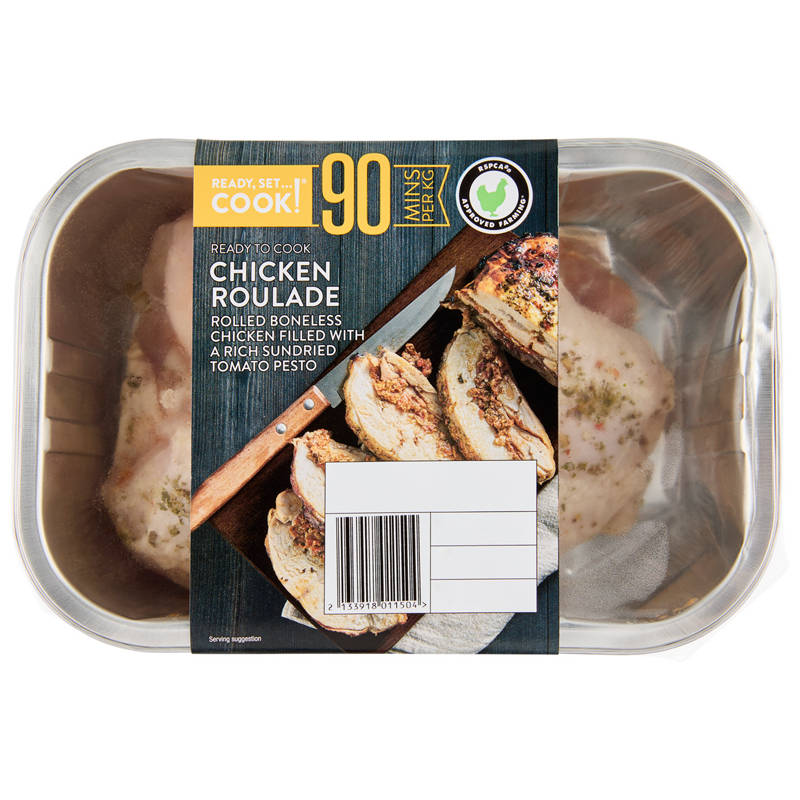 Chicken Roulade with Tomato Pesto