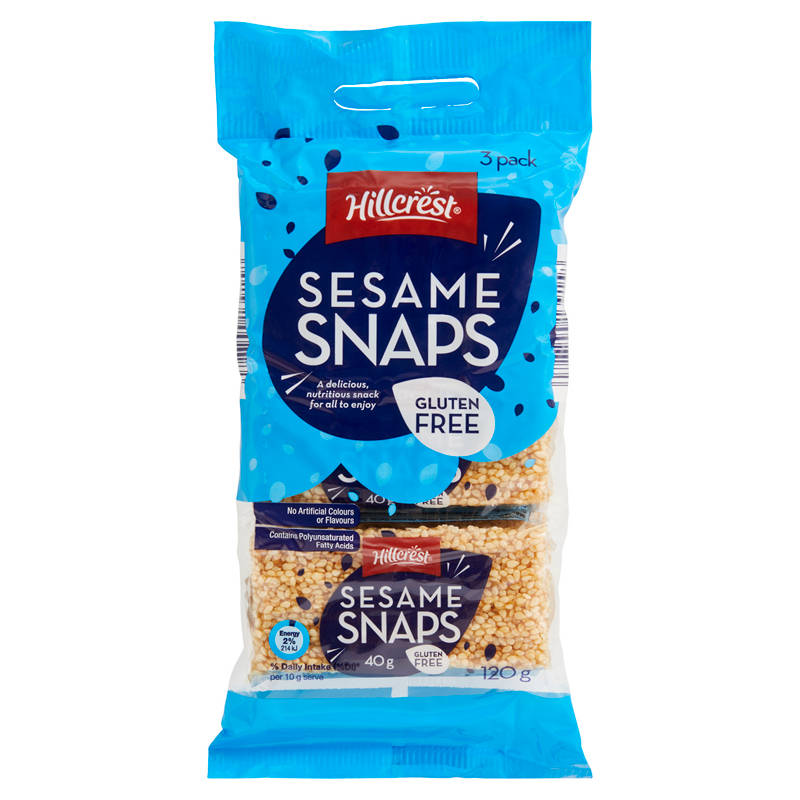 Sesame Snaps 3 Pack 120g