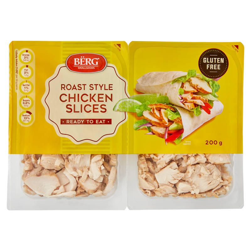 Roast Chicken Breast Slices Twin Pack, 200g