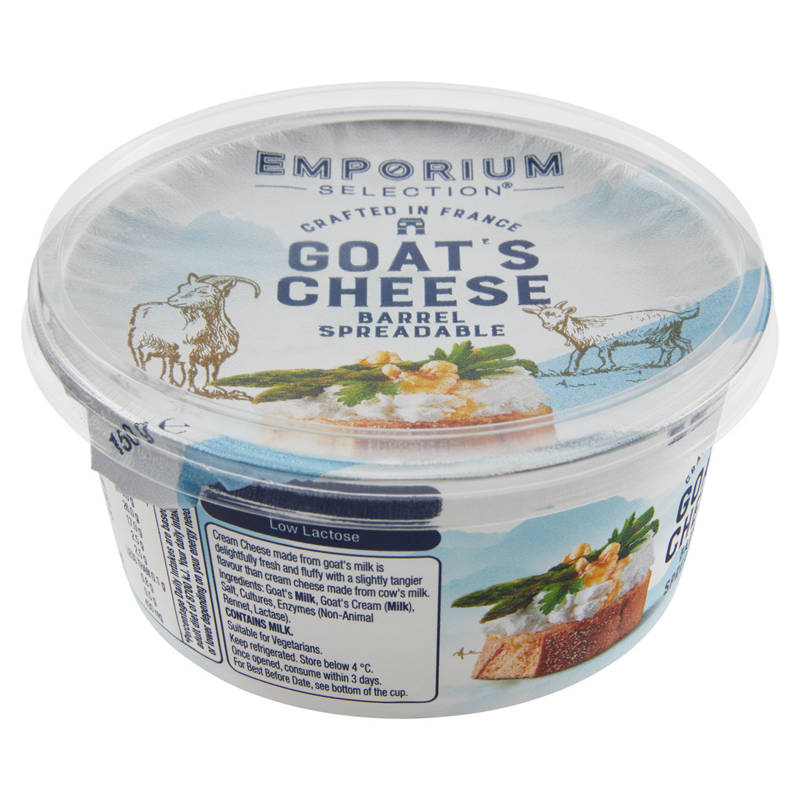 EMPORIUM SELECTION Goat's Cheese Barrel Spreadable 150g