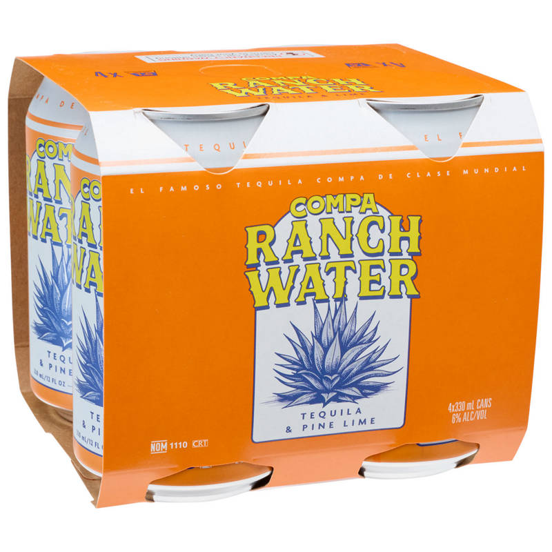Compa Ranch Water Pine Lime 4x330ml