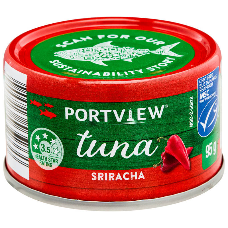 PORTVIEW Flavoured Tuna 95g - Sriracha