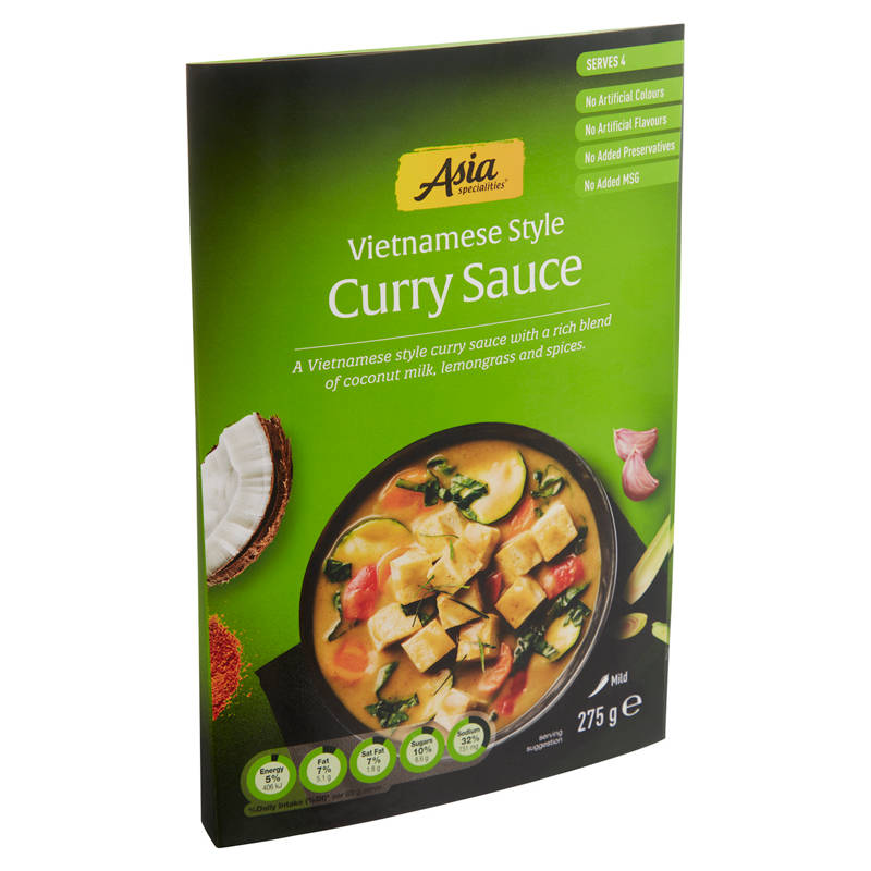 Vietnamese Style Creamy Coconut Curry Sauce 275g