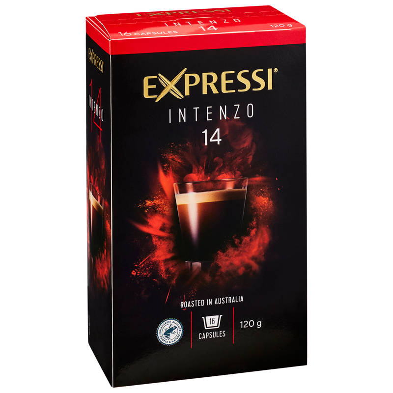 Coffee Capsules Intenzo 16 Pack 124g