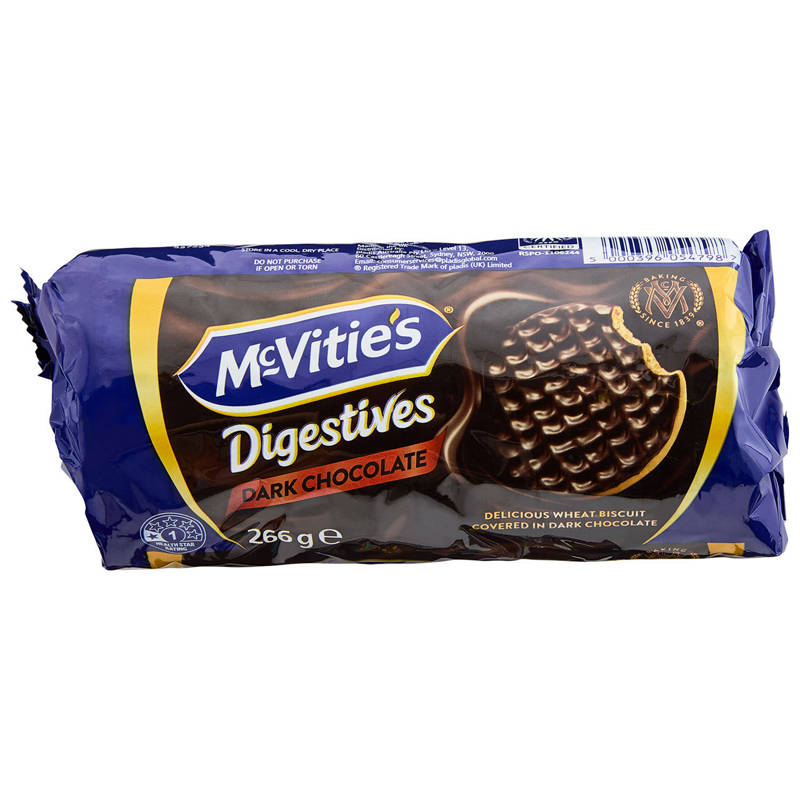 MCVITIE'S Digestives Dark Chocolate 266g
