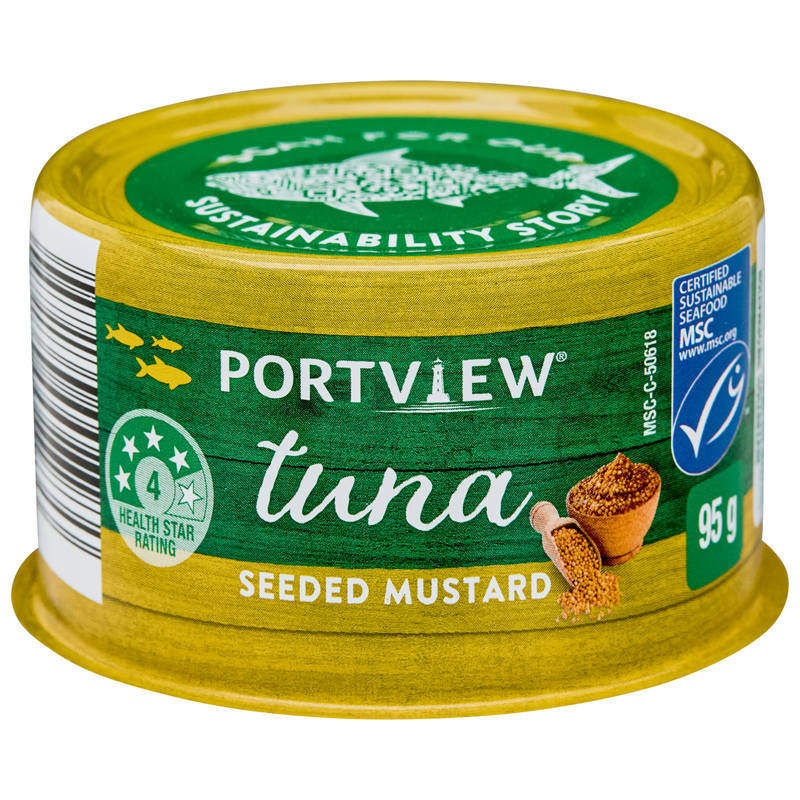PORTVIEW Seeded Mustard Tuna 95g