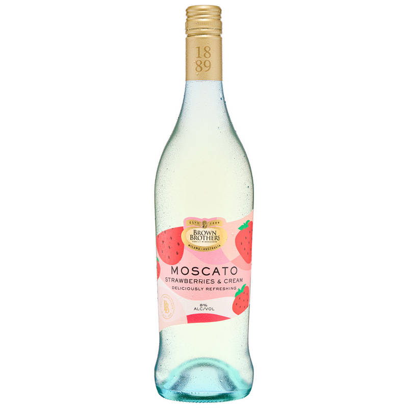BROWN BROTHERS Strawberry & Cream Moscato 750ml