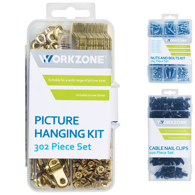 WORKZONE DIY Fixing Kits