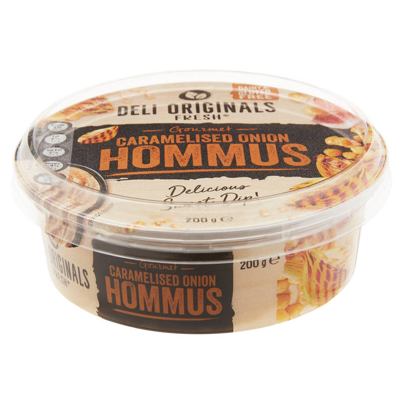 Gourmet Caramelised Onion & Oregano Hommus 200g