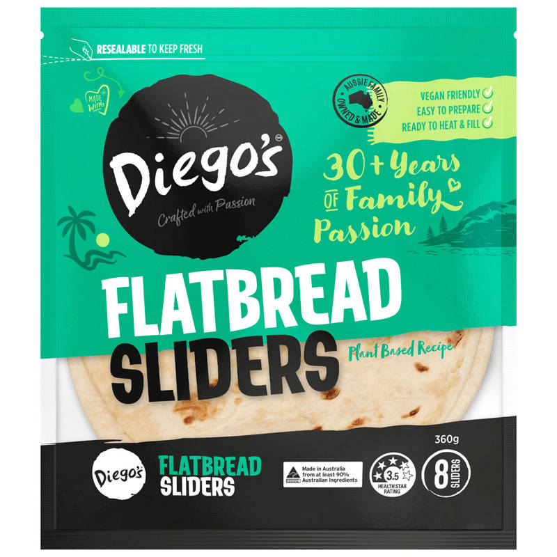 DIEGO'S Flatbread Sliders 8 Pack