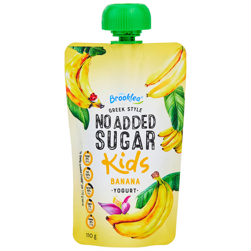 BROOKLEA Banana Yogurt 110g
