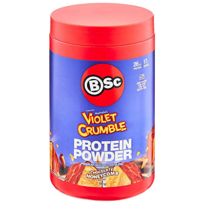 VIOLET CRUMBLE Protein Powder Choc Honeycomb 700g