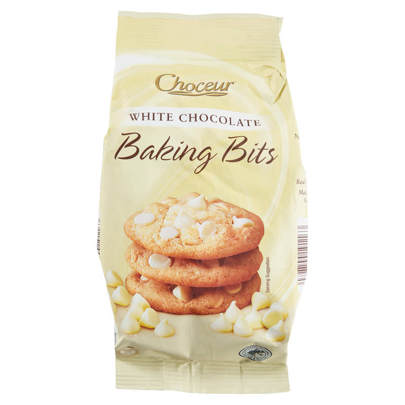 CHOCEUR White Chocolate Bits 250g