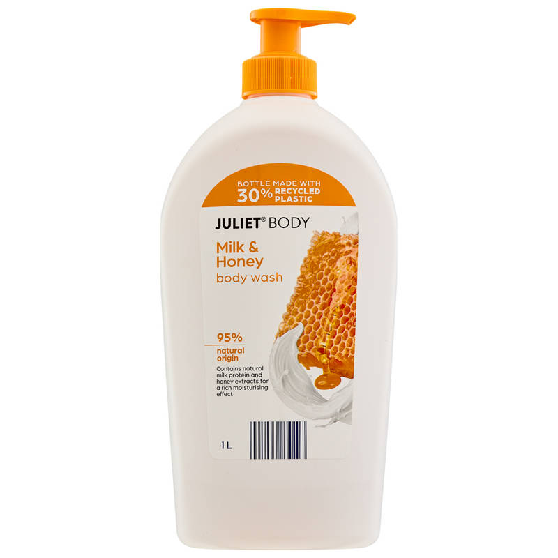 Body Wash Milk & Honey 1L