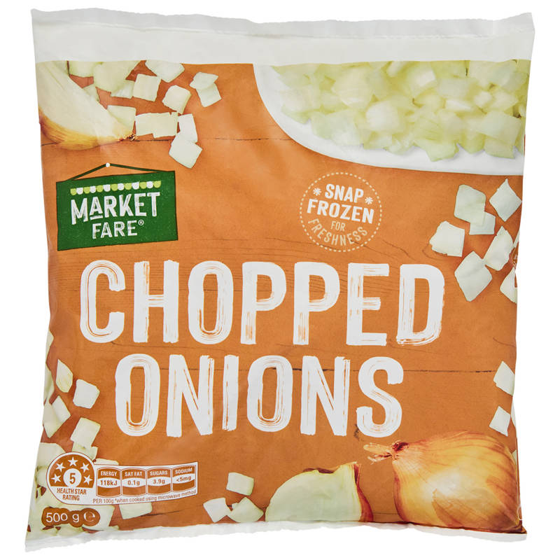 MARKET FARE Chopped Onions 500g