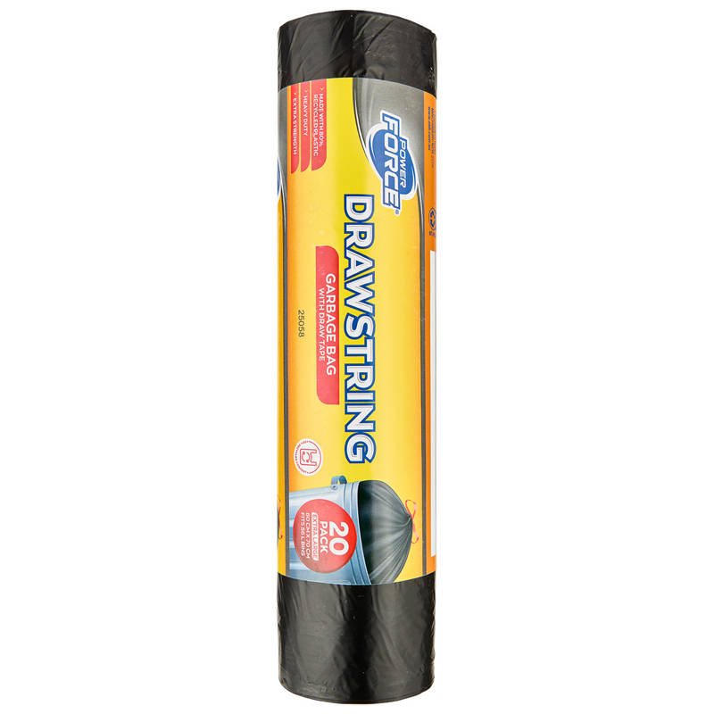 Drawstring Garbage Bags 20 Pack