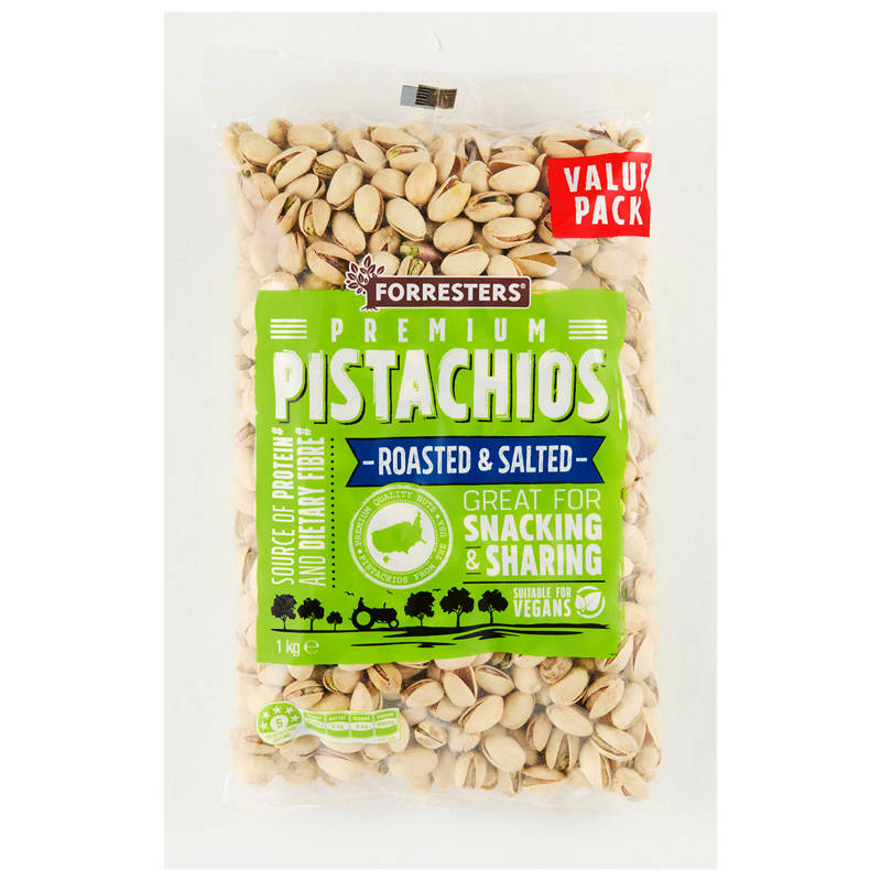 Pistachios Roasted & Salted 1kg