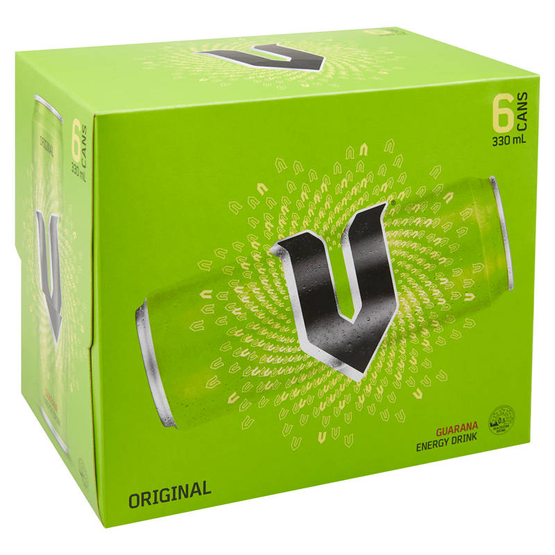 V V Energy Drink 6x330ml