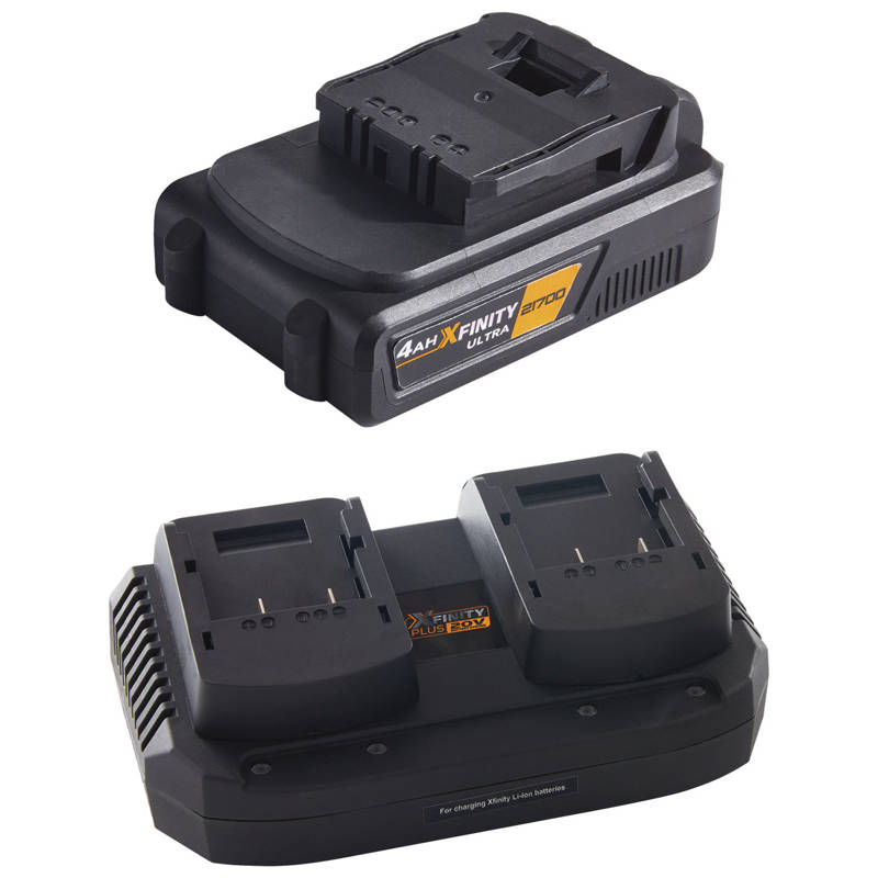 XFINITY PLUS 20V 4.0Ah Battery or Dual Charger