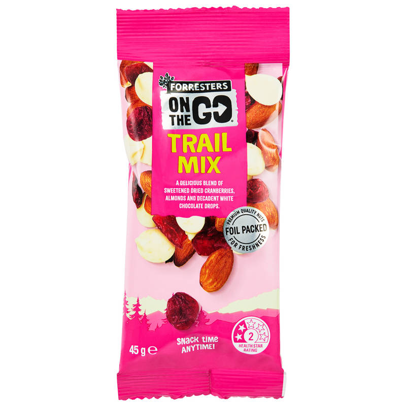 On The Go Trail Mix 45g