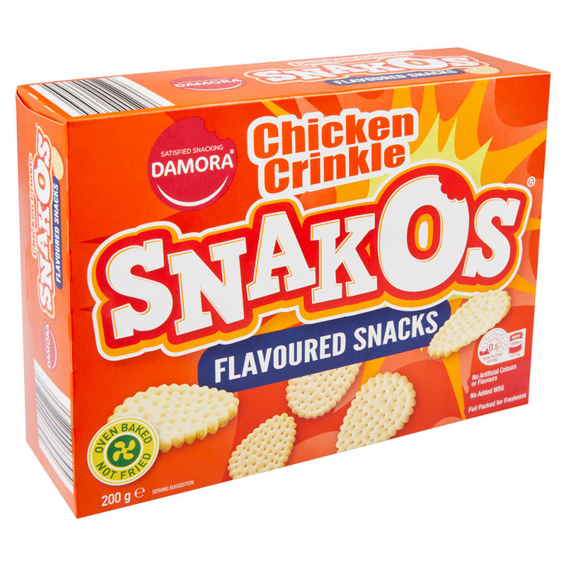 Snakos Chicken Biscuits 200g