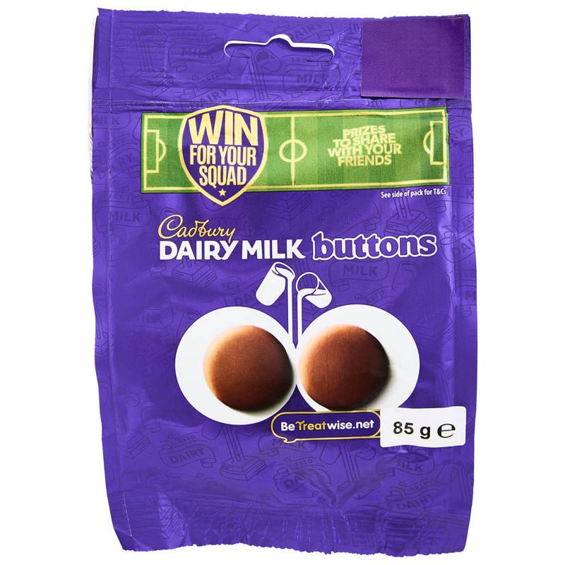 CADBURY Buttons Milk 85g