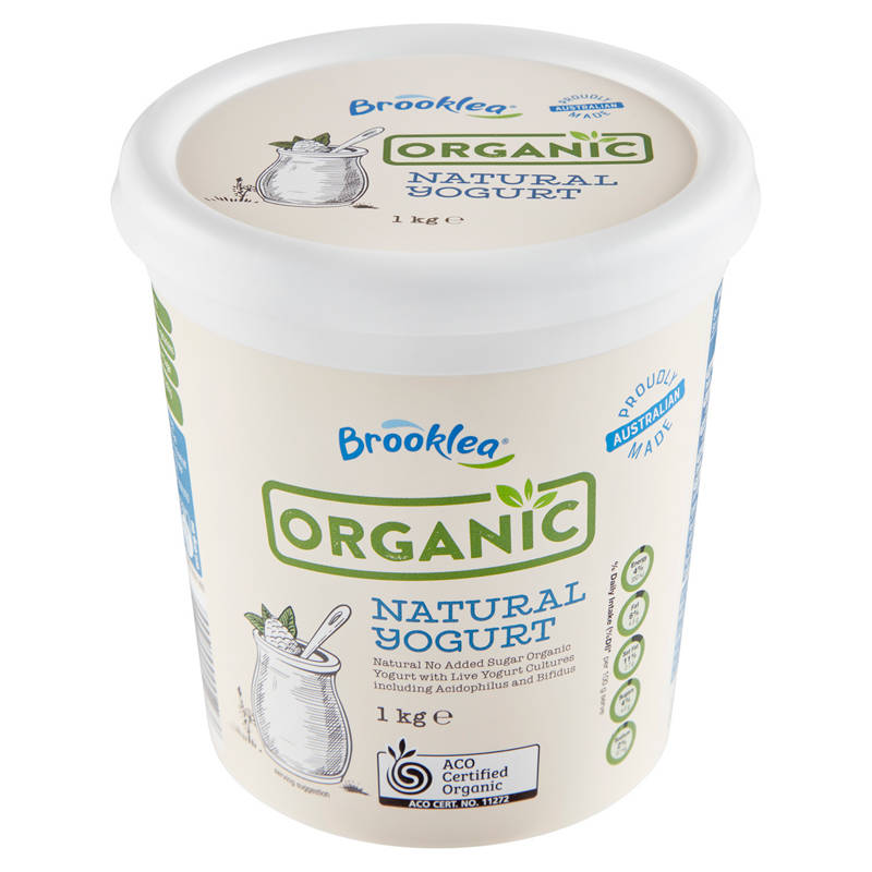 Organic Natural Yogurt 1kg