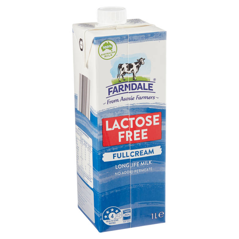 Farmdale Full Cream Lactose Free Long Life Milk 1L product image