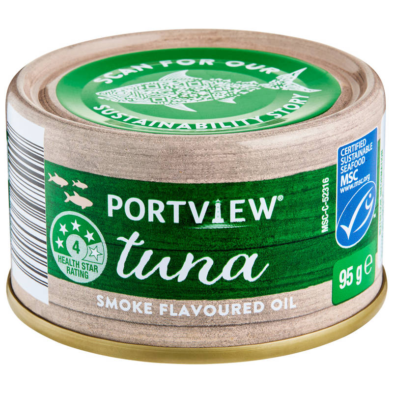 PORTVIEW Smoked Flavoured Tuna in Oil 95g