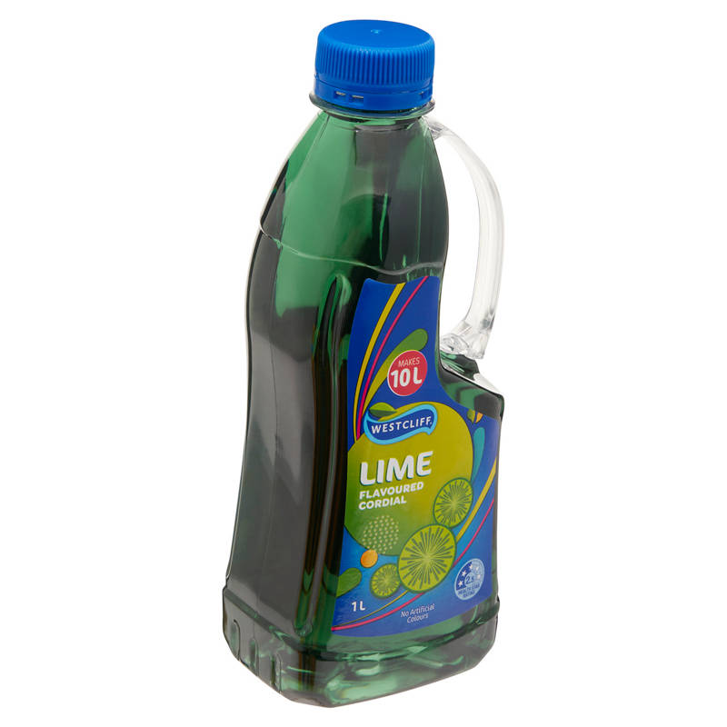 WESTCLIFF Lime Flavoured Cordial 1L