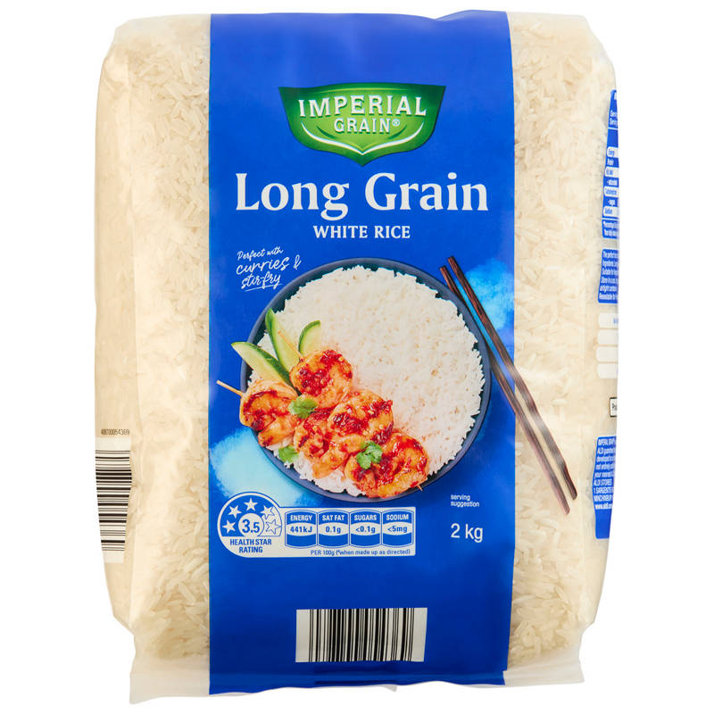 IMPERIAL GRAIN Long Grain Rice 2kg