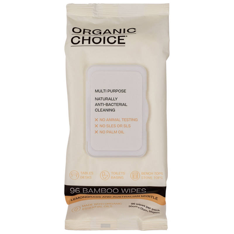 ORGANIC CHOICE Organic Choice Wipes 96 Pack