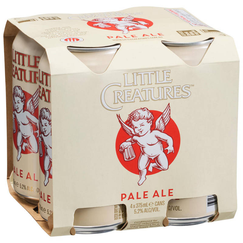 LITTLE CREATURES Pale Ale Cans 4x375ml