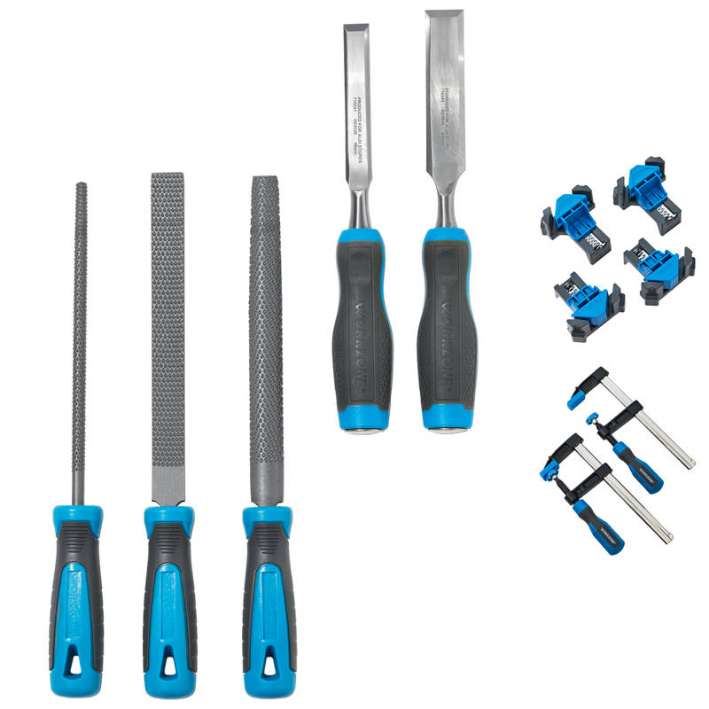 WORKZONE Assorted Woodworking Tools